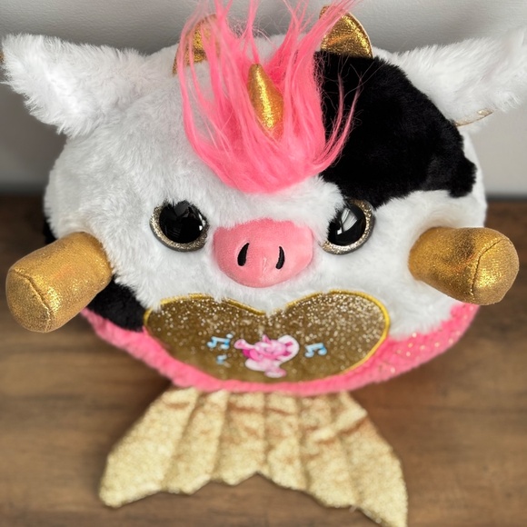 Rainbocorns Mermaidcorn COW Collectible Cuddle Plush Mermaid Stuffed Animal ZURU - Picture 3 of 10